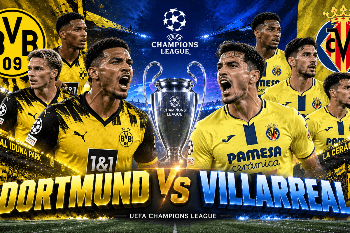 Soi kèo Dortmund vs Villarreal lượt trận vòng bảng Champions League | OK9 1 Soi kèo Dortmund vs Villarreal lượt trận vòng bảng Champions League | OK9
